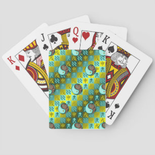 Jeu De Cartes Verseau & Singe de Terre