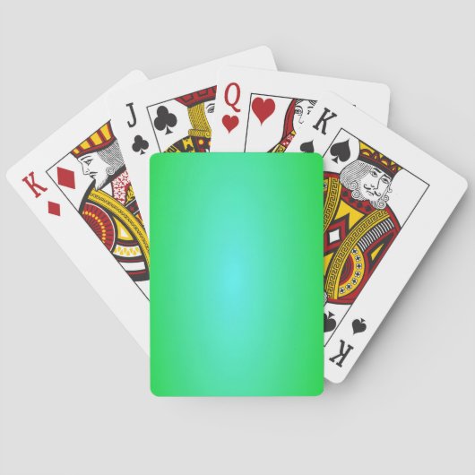 Jeu De Cartes Vert (dos)