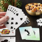 Jeu De Cartes Vert de golf pour dames (In Situ)