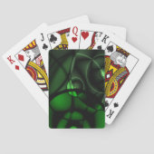 Jeu De Cartes Vert forestier (dos)