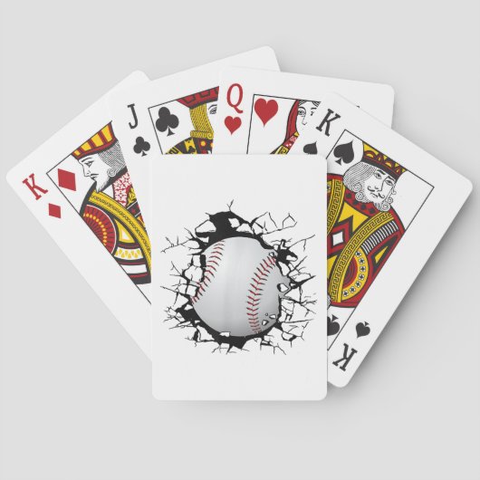 Jeu De Cartes Vêtements de baseball - Baseball (dos)