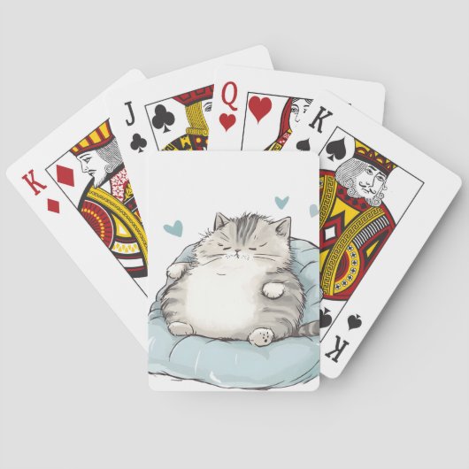 Jeu De Cartes Vibes Chubby Chat Chill (dos)
