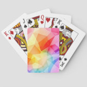 Jeu De Cartes Vibrant Geometric Abstract (dos)