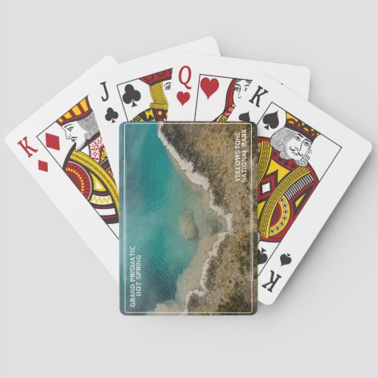 Jeu De Cartes Vibrant Grand Prismatic Yellowstone (dos)