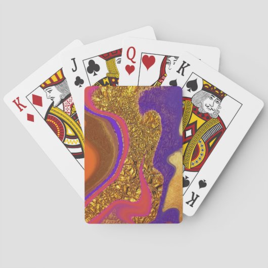 Jeu De Cartes vibratory color art (dos)