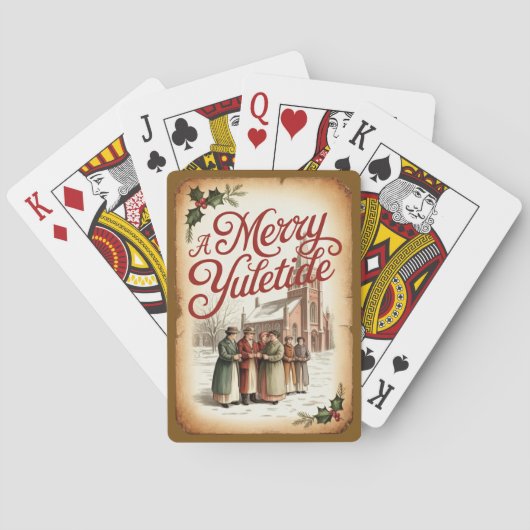 Jeu De Cartes Victorian Christmas – A Merry Yuletide (dos)