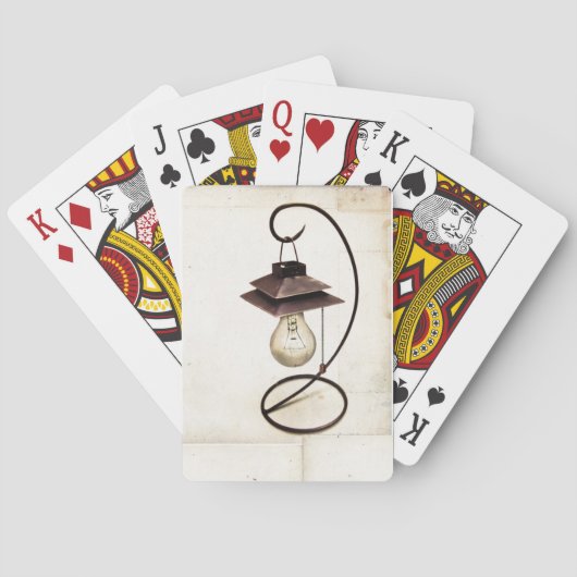 Jeu De Cartes Victorian Steampunk Lamp (dos)