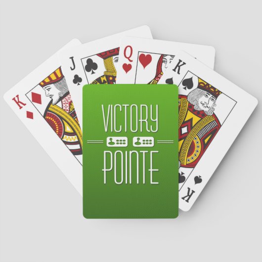 Jeu De Cartes Victory Pointe Jouer aux cartes (dos)