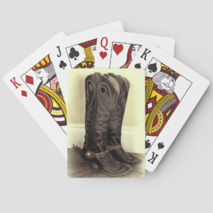 Jeu De Cartes Vieilles bottes retirées