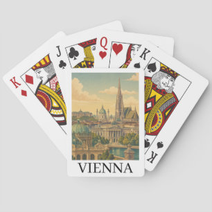 Jeu De Cartes Vienne Autriche Voyage Vintage Culture Autrichienn