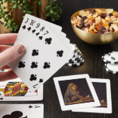 Jeu De Cartes Vierge Annunciate (huile sur panneau) (In Situ)