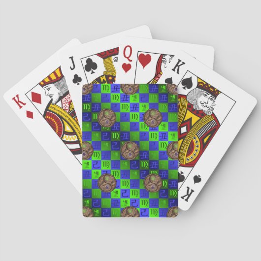 Jeu De Cartes Vierge & Boeuf de Terre (dos)