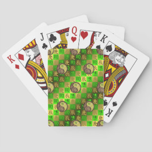 Jeu De Cartes Vierge & Dragon de Métal