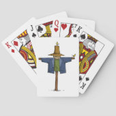 Jeu De Cartes Vieux Épouvantail (dos)
