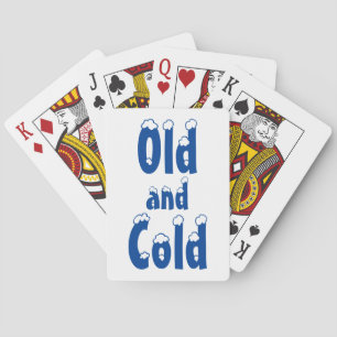 Jeu De Cartes Vieux et froid