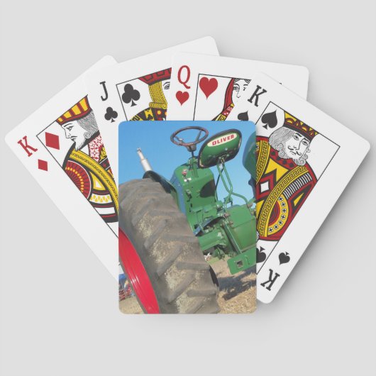 Jeu De Cartes Vieux playingcards de ferme de cadeaux (dos)