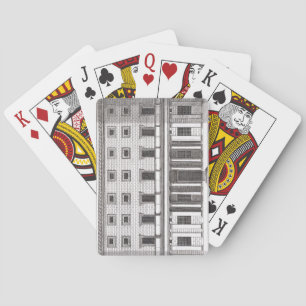 Jeu De Cartes View of the facade of Palazzo Massimi alla Valle,