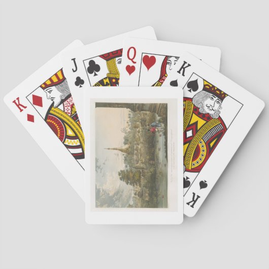 Jeu De Cartes View of the Great Dagon Pagoda (dos)
