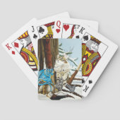 Jeu De Cartes Viking Cat Blue Dragon (dos)