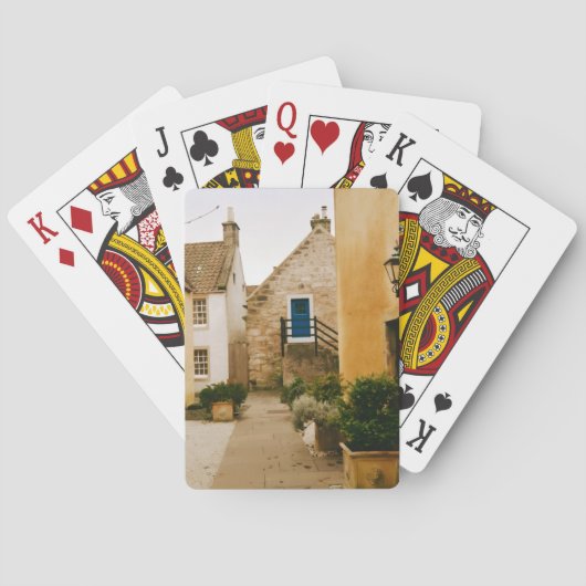 Jeu De Cartes Village of Culross, Fife, Scotland  (dos)