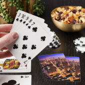 Jeu De Cartes Ville de Chicago la nuit (In Situ)