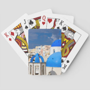 Jeu De Cartes Ville de Santorin, Grèce