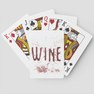 Jeu De Cartes Vin