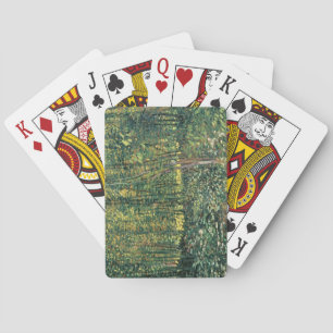 Jeu De Cartes Vincent van Gogh Arbres et sous-bois, 1887