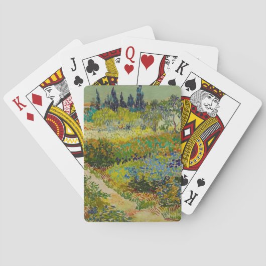 Jeu De Cartes Vincent Van Gogh Garden (dos)