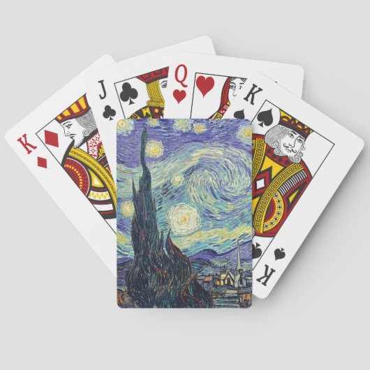 Jeu De Cartes Vincent Van Gogh La Nuit étoilée (dos)