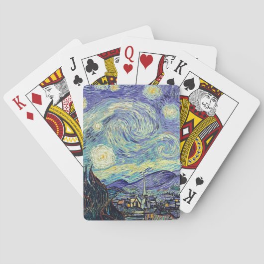 Jeu De Cartes Vincent Van Gogh/ La Nuit étoilée (dos)