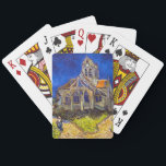 Jeu De Cartes Vincent van Gogh - L'église d'Auvers<br><div class="desc">L'église d'Auvers / l'Eglise à Auvers-sur-oise par Vincent Van Gogh en 1890</div>