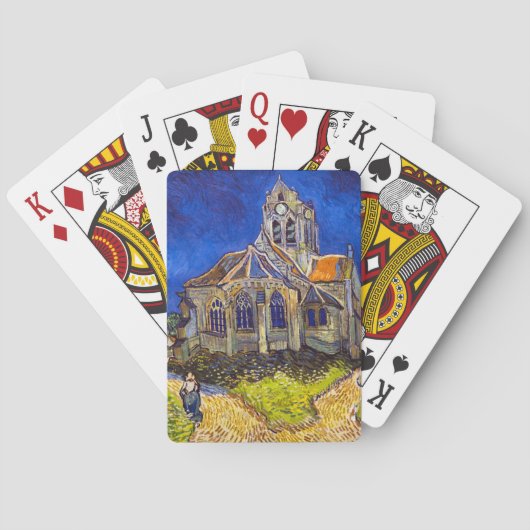 Jeu De Cartes Vincent van Gogh - L'église d'Auvers (dos)