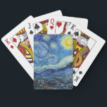 Jeu De Cartes Vincent Van Gogh Nuit d'art Vintage<br><div class="desc">Vincent Van Gogh Nuit Starry Carte de jeu d'art Vintage</div>