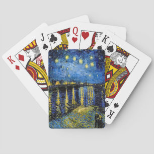 Jeu De Cartes Vincent Van Gogh Nuit Sur Le Rhône 1888