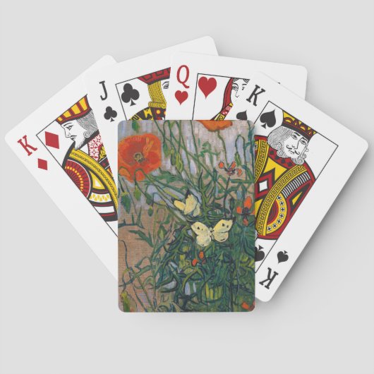 Jeu De Cartes Vincent van Gogh - Papillons et papillons (dos)