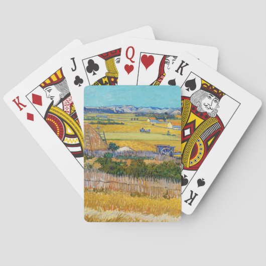 Jeu De Cartes Vincent van Gogh - Récolte à La Crau (dos)