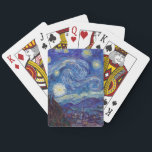 Jeu De Cartes VINCENT VAN GOGH - Starry night 1889<br><div class="desc">VINCENT VAN GOGH - Starry night 1889Huile sur toile</div>