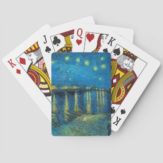 Jeu De Cartes Vincent Van Gogh Starry Night Over the Rhone