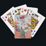 Jeu De Cartes Vincent van Gogh - Vase avec Roses et anémones<br><div class="desc">Still Life / Vase japonaise avec Roses et anémones - Vincent van Gogh,  1890</div>
