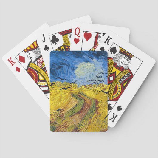 Jeu De Cartes Vincent van Gogh - Wheatfield with Crows (dos)
