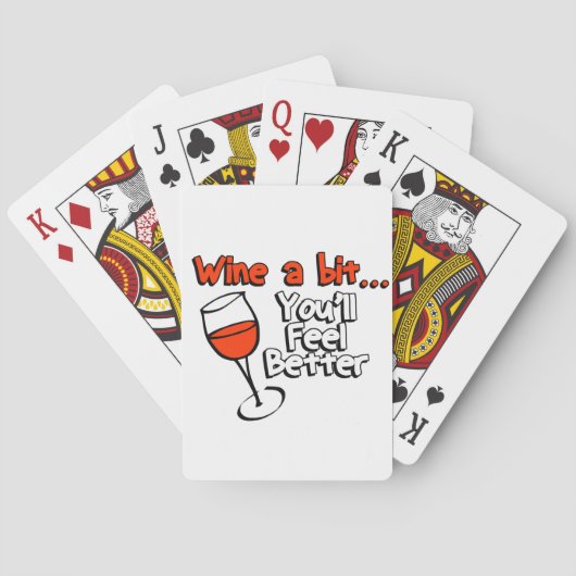 Jeu De Cartes Vins un peu tu te sentiras mieux (dos)