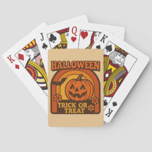 Jeu De Cartes Vintage 1970 Trick or Treat Halloween