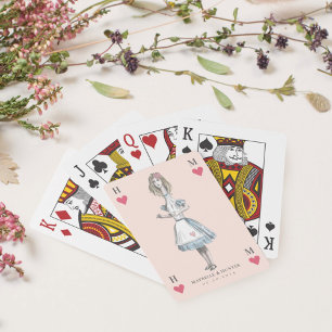 Jeu De Cartes Vintage Alice au pays des merveilles Buvez-moi Fai