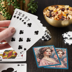 Jeu De Cartes Vintage Brown Eyed Lady