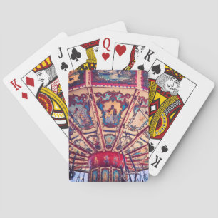 Jeu De Cartes Vintage Chars Swing Fairground