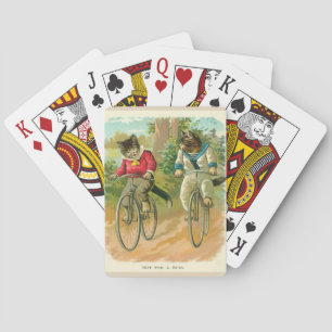 Jeu De Cartes Vintage - Chats sur