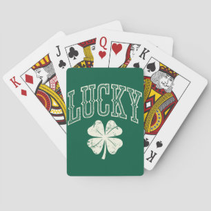 Jeu De Cartes Vintage fête de la St Patrick