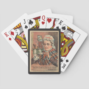 Jeu De Cartes Vintage Grand-mère Jouer aux cartes