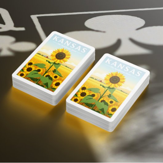 Jeu De Cartes Vintage Kansas